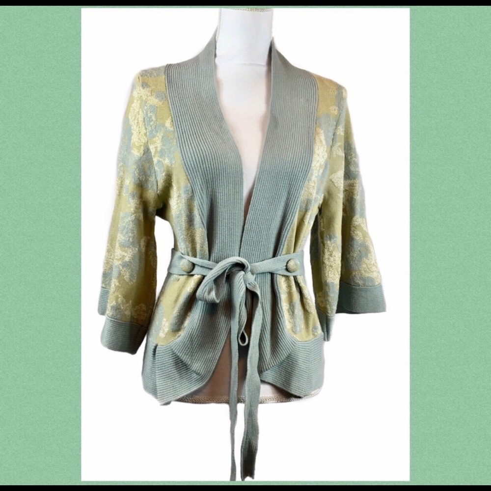Anthropologie Moth Wrap sweater